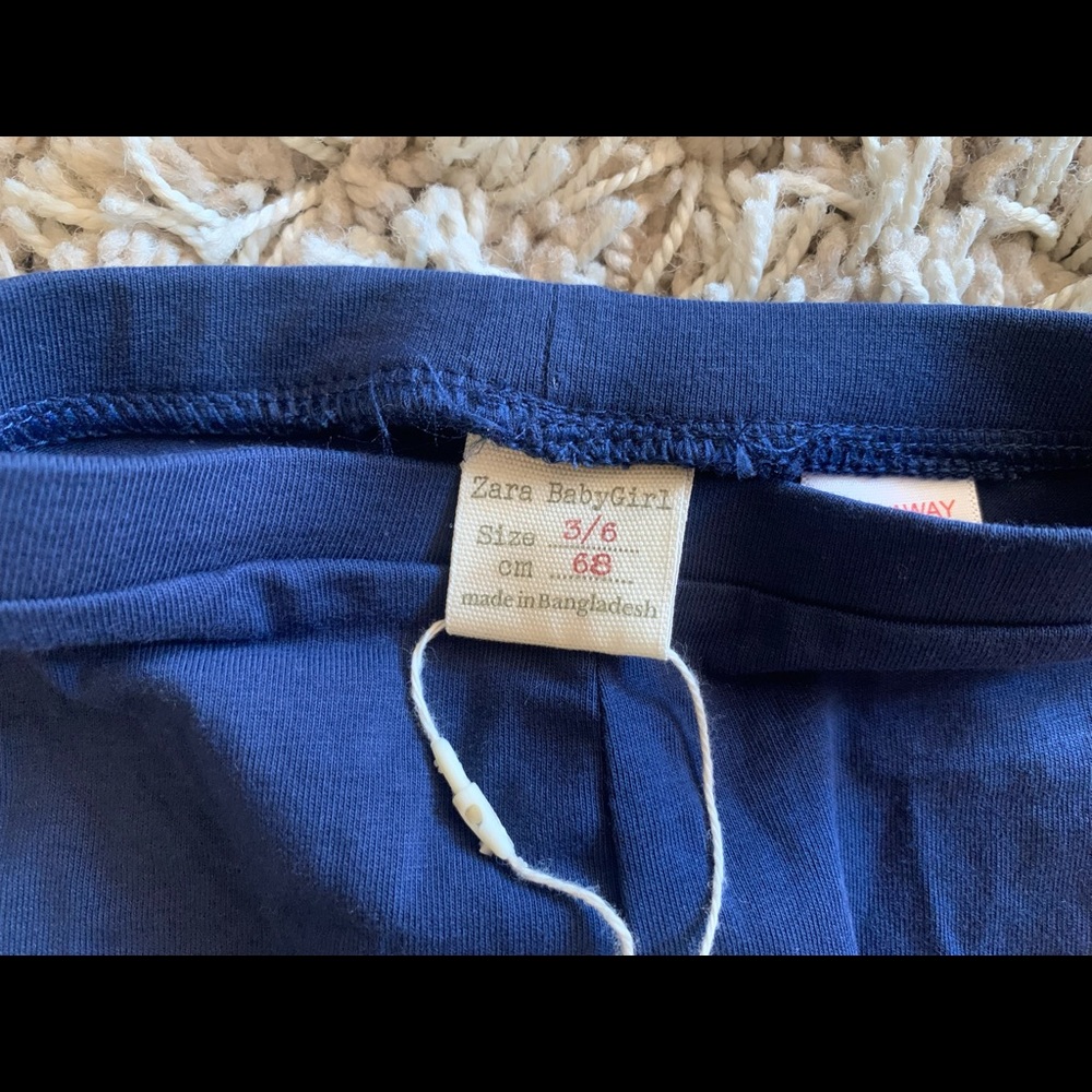 NWT and NWOT 3-6 months Zara shorts / capris - Picture 2 of 2